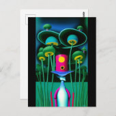 De Leprechaun Ken Gage Fantasy Briefkaart (Voorkant / Achterkant)