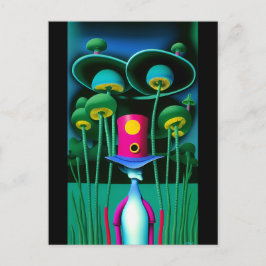 De Leprechaun Ken Gage Fantasy Briefkaart