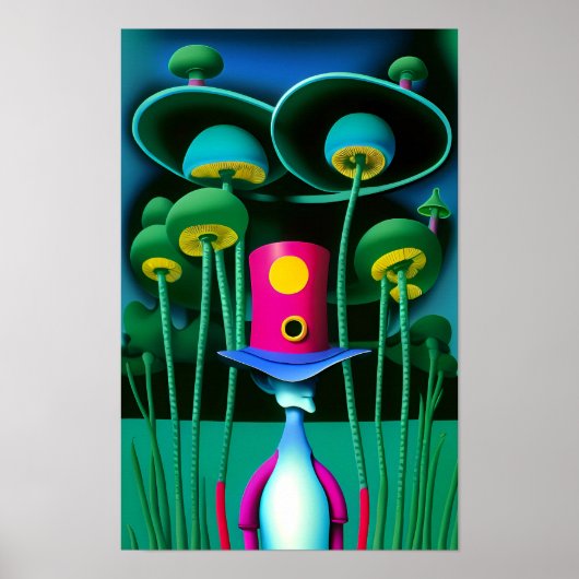 De Leprechaun Ken Gage Fantasy Poster (Voorkant)