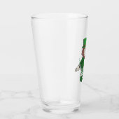 De Leprechaun met een klaver Glas (Rechts)