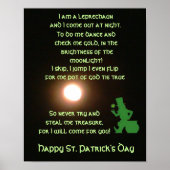 DE LEPRECHAUN SONG-kaart Poster (Voorkant)