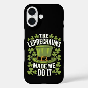 De Leprechauns Hebben Me Dwingen Het Te Doen St. P iPhone 16 Hoesje