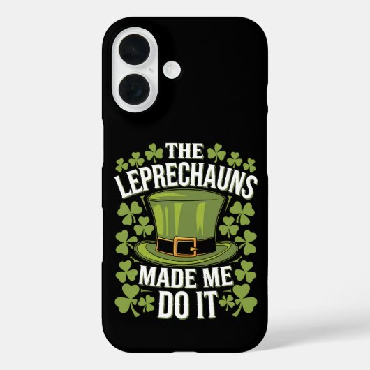 De Leprechauns Hebben Me Dwingen Het Te Doen St. P Case-Mate iPhone Case (Achterkant)