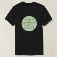 De leprechauns hebben me ertoe gebracht het te doe