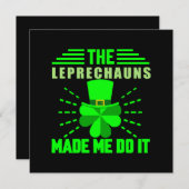 De Leprechauns lieten me het doen (Voorkant / Achterkant)