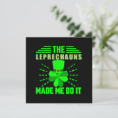 De Leprechauns lieten me het doen (Staand voorkant)