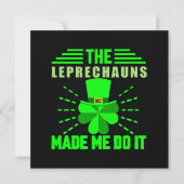De Leprechauns lieten me het doen (Voorkant)