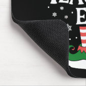 De Leraar Elf Kerst Familie Matching Groep Muismat (Hoek)