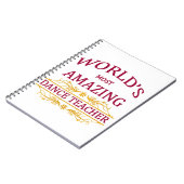 De Leraar van de dans Notitieboek (Linkerzijde)