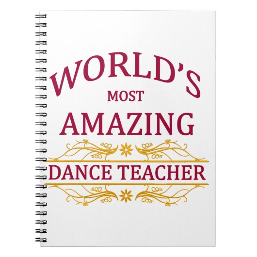 De Leraar van de dans Notitieboek (Voorkant)