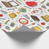 De Leraar van de school Cadeaupapier (Hoek)