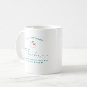 De leraar waar iedereen van droomt | Monogram Koffiemok (Voorkant links)