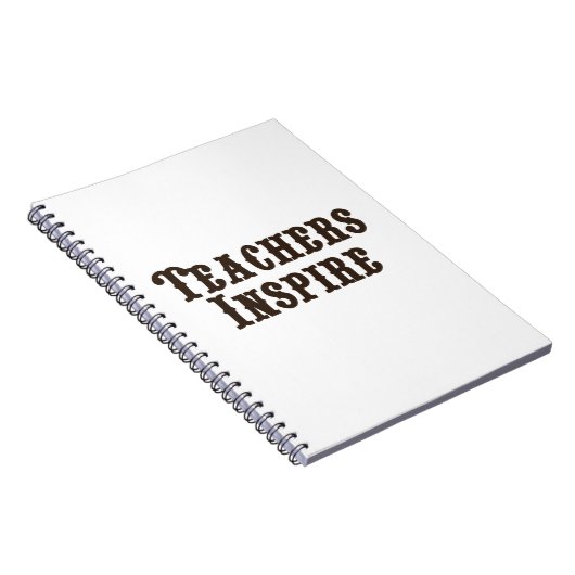 De leraren inspireren notitieboek (Rechterzijde)