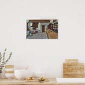 De Lery Castle en Rush-Bagot Memorial Uitzicht Poster (Keuken)