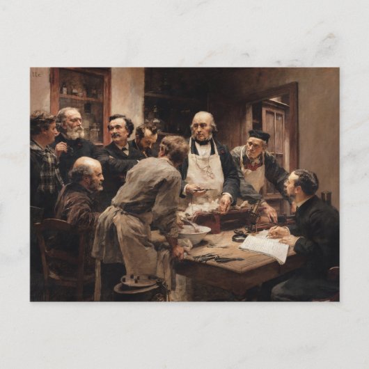 De les van Claude Bernard Briefkaart (Voorkant)