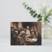 De les van Claude Bernard Briefkaart (Staand voorkant)