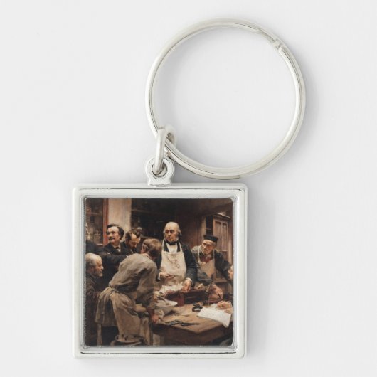 De les van Claude Bernard Sleutelhanger (Voorkant)
