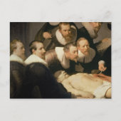 De les van de Anatomie van Dr. Nicolaes Tulp, 1632 Briefkaart (Voorkant)