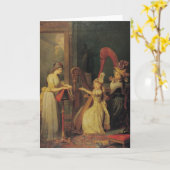 De les van de harp door Mevrouw dat de Genlis Kaart (Gele Bloem)