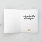 De lesbische Kaart van de Gelukwensen van het (Binnen)