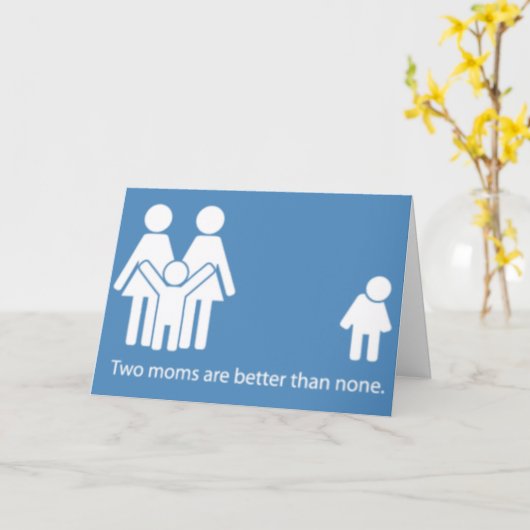 De Lesbische Kaart van het Moederdag LGBT (Gele Bloem)