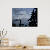 De lessen van het leven zijn niet altijd makkelijk poster (Keuken)