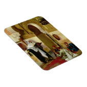 De Lesson (olie op canvas) Magneet (Rechterzijde)