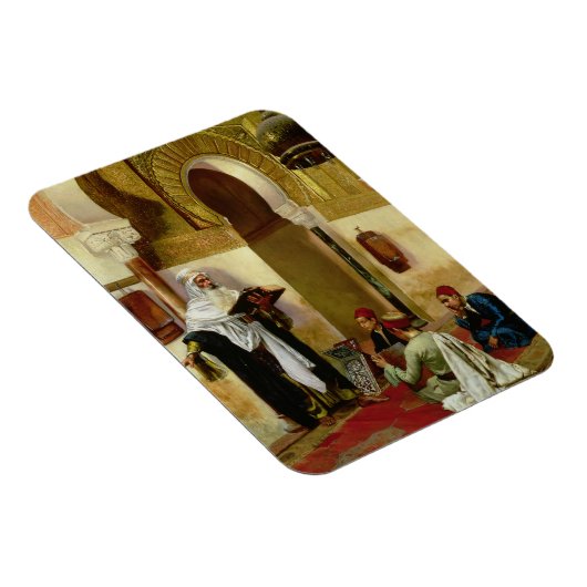 De Lesson (olie op canvas) Magneet (Rechterzijde)