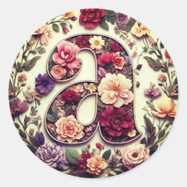 De letter A envelop Sticker