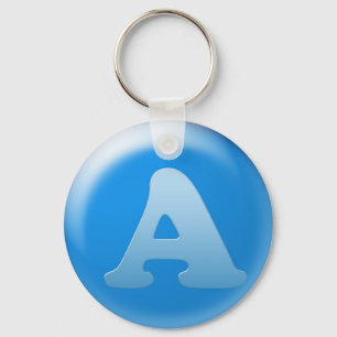 De letter A Sleutelhanger