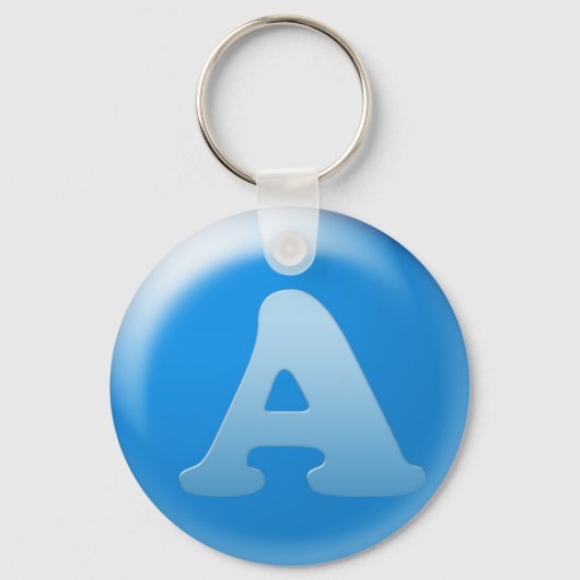 De letter A Sleutelhanger (Voorkant)