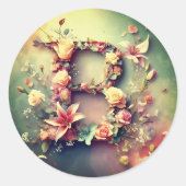 De letter B envelop Sticker (Voorkant)