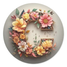 De letter C envelop Sticker