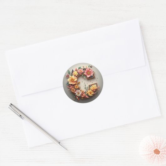 De letter C envelop Sticker (Envelop)