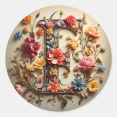 De letter F envelop Sticker (Voorkant)