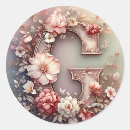 De letter G envelop Sticker