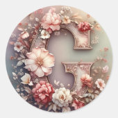 De letter G envelop Sticker (Voorkant)