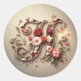 De letter H envelop Sticker