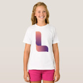 De letter L T-Shirt (Voorkant volledig)
