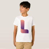 De letter L T-Shirt (Voorkant volledig)