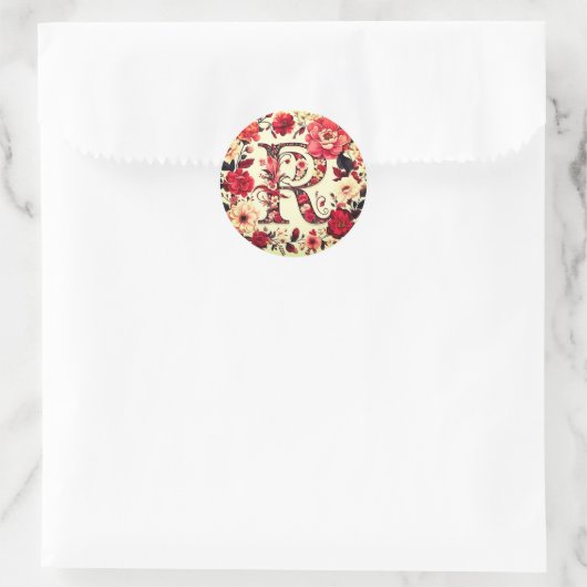 De letter R envelop Sticker (Tas)
