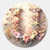 De letter U envelop Sticker (Voorkant)