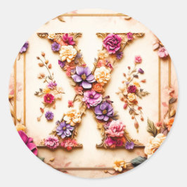 De letter X envelop Sticker