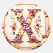 De letter X envelop Sticker (Voorkant)