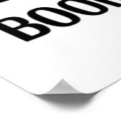 De letters T. Washington van de Boek niet omstandi Poster (Hoek)