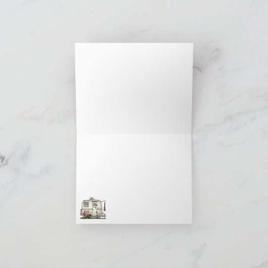 De leuke Aanhangwagen van de Reis van de Kaart (Binnen)