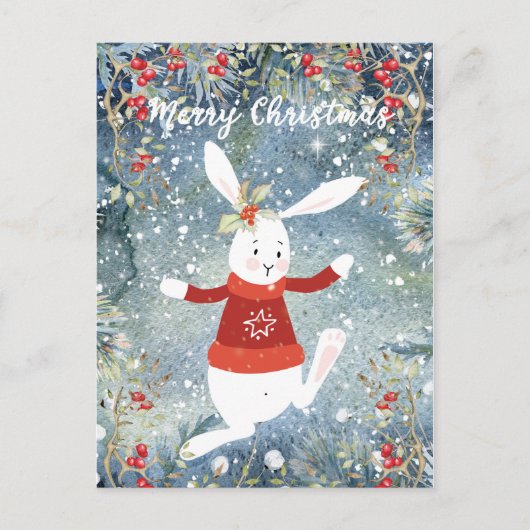 de leuke bessen van de de vakantiekaart van feestdagenkaart (Voorkant)