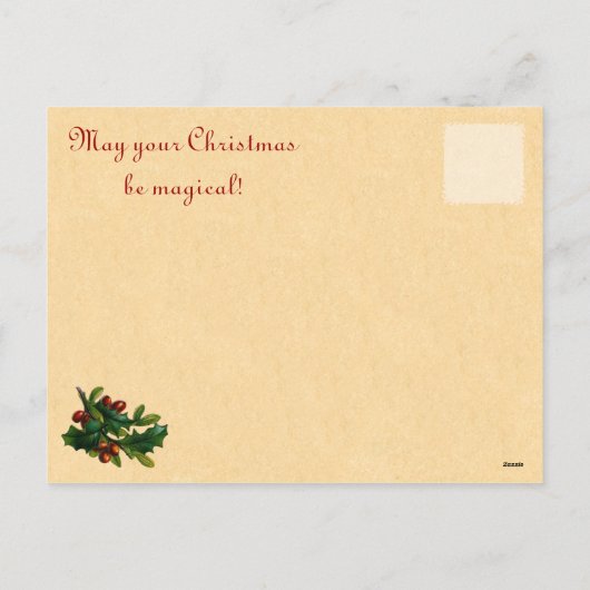 De leuke Briefkaarten van Kerstmis van de (Achterkant)