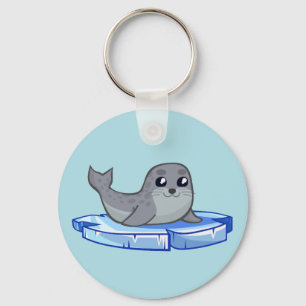 De leuke cartoon van de babyverbinding sleutelhanger