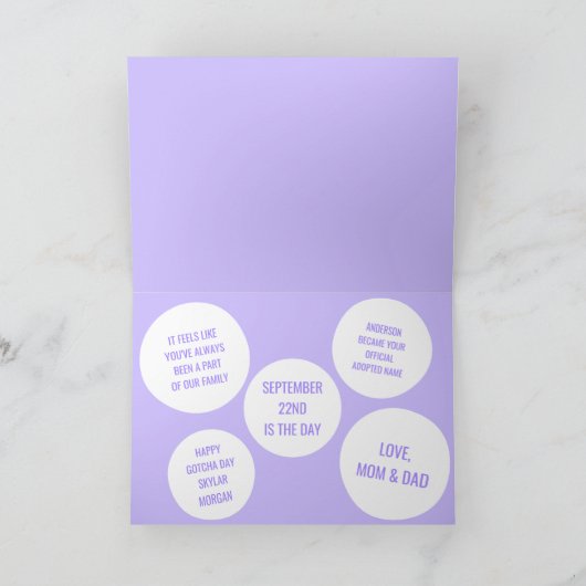 De leuke Dag van Gotcha van de Goedkeuring van de Kaart (Binnen)